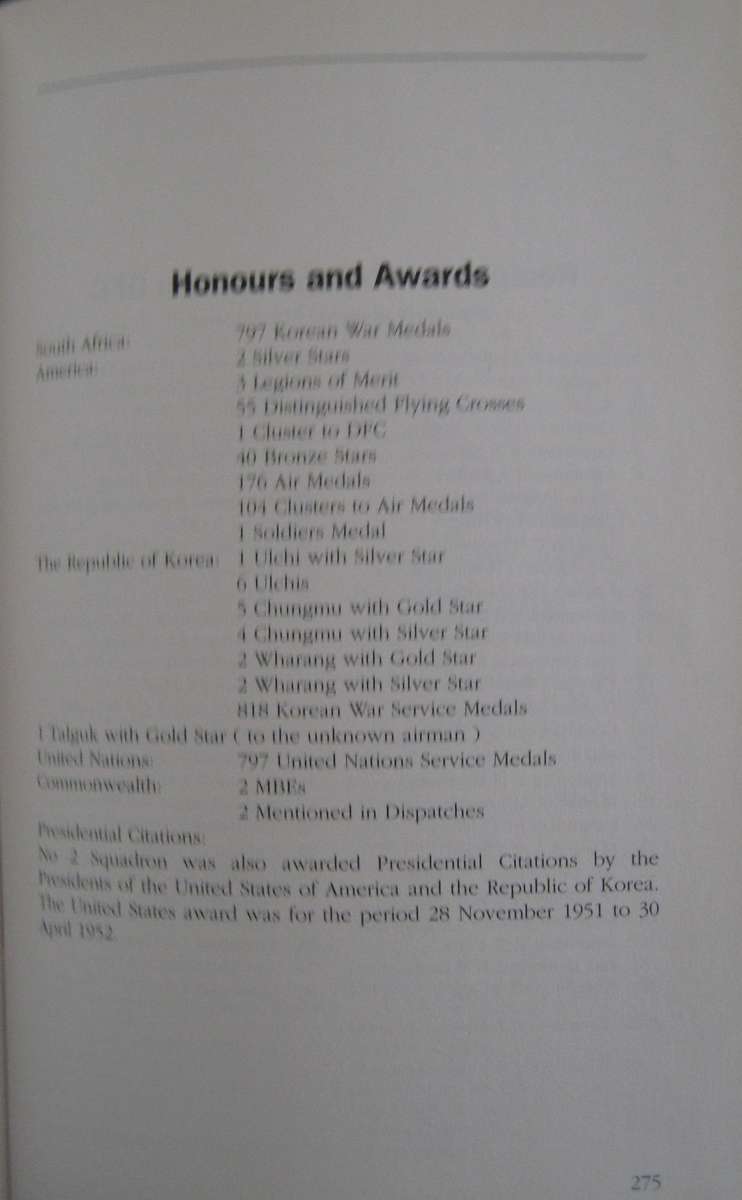 South Africas Flying Cheetahs in Korea Dermot Moore & Peter Bagshawe