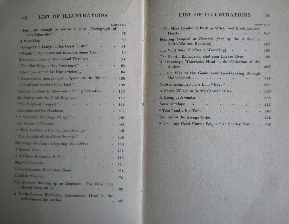 Big Game Hunting in North Eastern Rhodesia Owen Fletcher