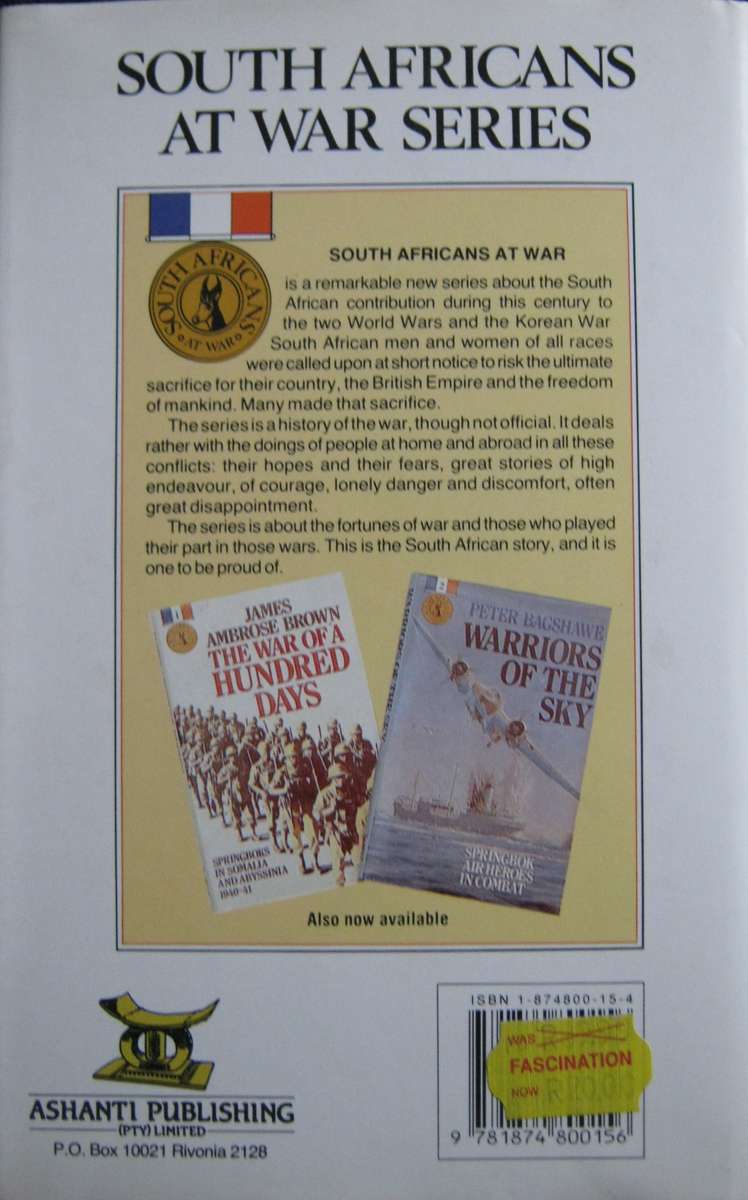 South Africas Flying Cheetahs in Korea Dermot Moore & Peter Bagshawe