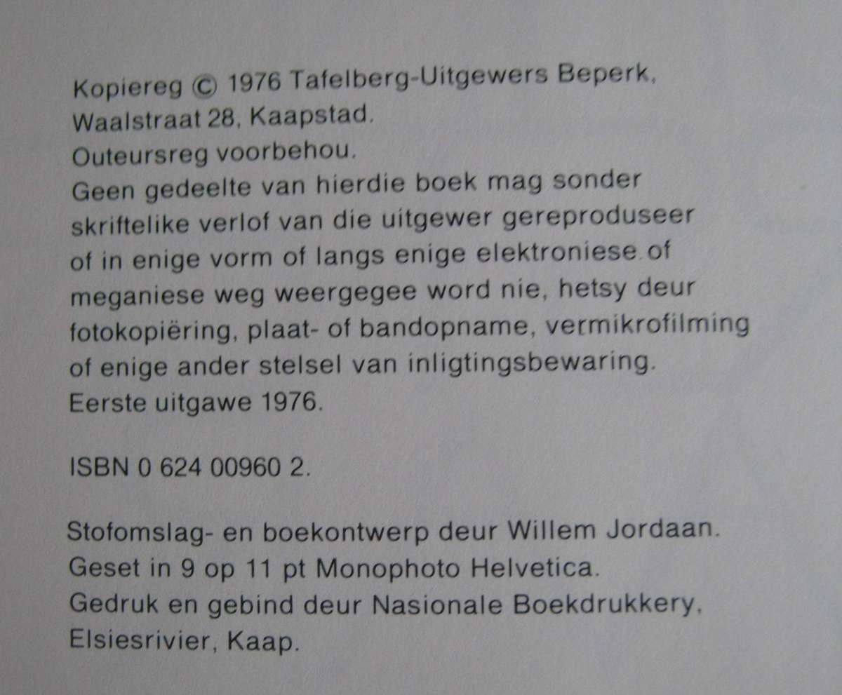 John Vorster 10 Jaar Dawie en Alf Ries
