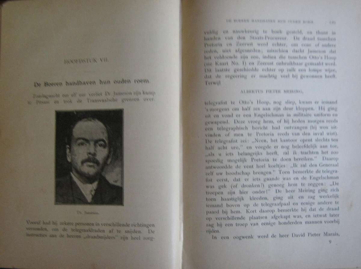 De Afrikaner-Boer en de Jameson-Inval N Hofmeyr