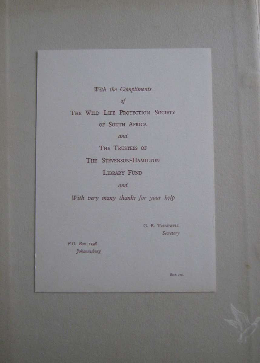 Birds of the Kruger and Other National Parks Stevenson-Hamilton Edition