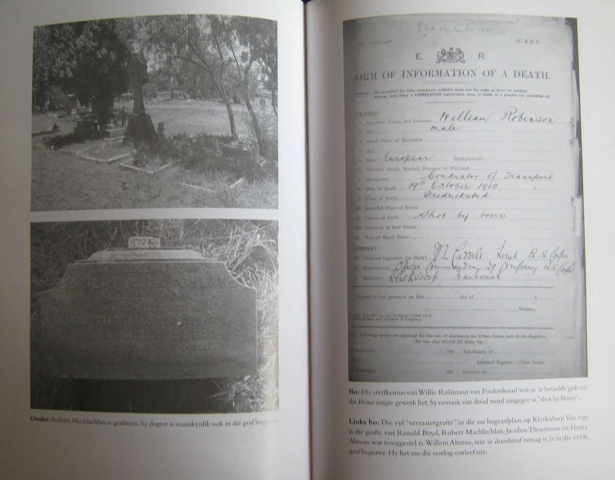 Boereverraaier TerestellingsTydens Die Anglo-Boereoorlog Albert Blake