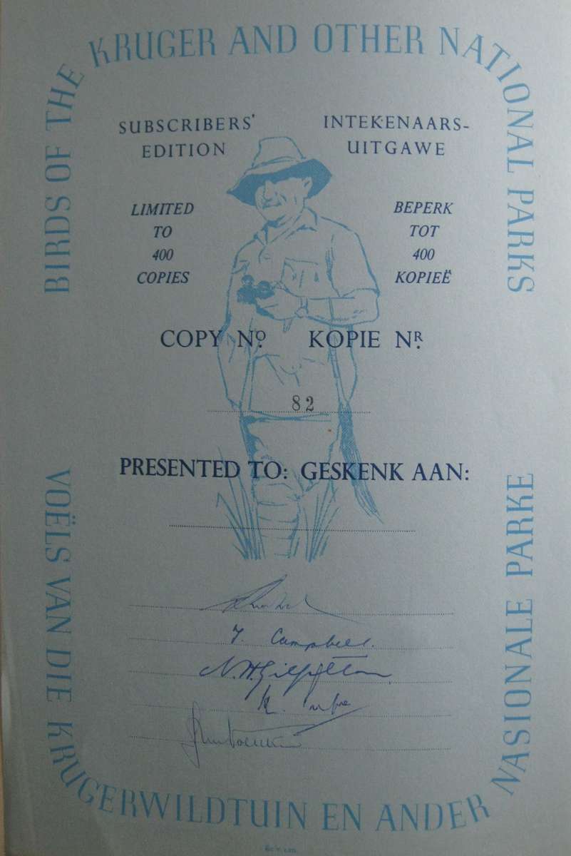 Birds of the Kruger and Other National Parks Stevenson-Hamilton Edition