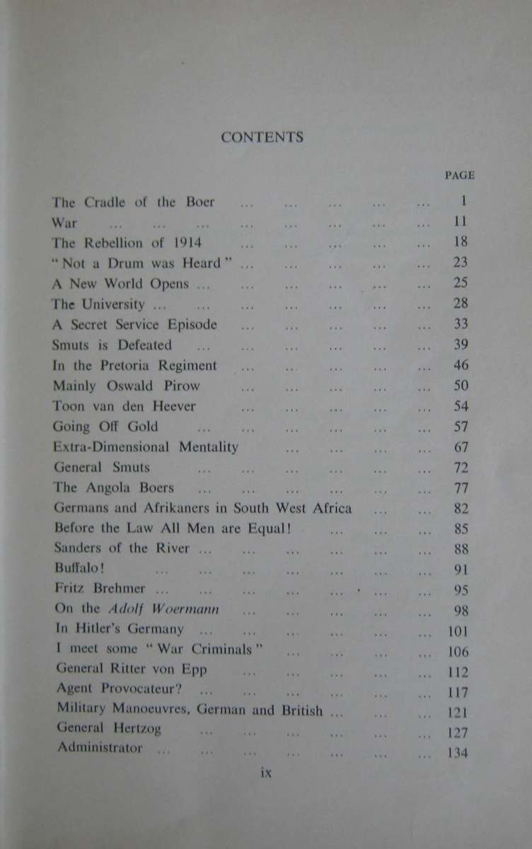 Their Paths Crossed Mine Memoirs of the Commandant-General of the Ossewa-Brandwag Hans Van Rensburg
