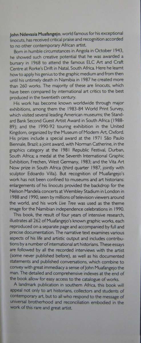 I Was Lonelyness The Complete Graphic Works of John Muafangejo   Author: Compiled and Edited by Orde