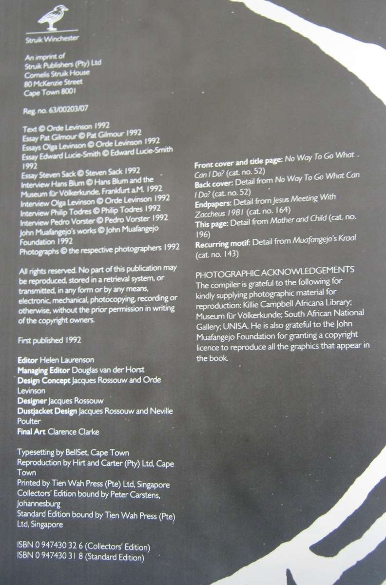 I Was Lonelyness The Complete Graphic Works of John Muafangejo   Author: Compiled and Edited by Orde