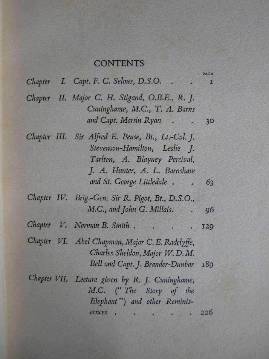 African Adventure. Letters from Famous Big-Game Hunters Denis D Lyell