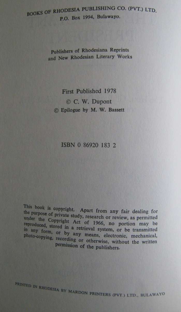 The Reluctant President The Memoirs of the Hon. Clifford Dupont, GCLM, ID