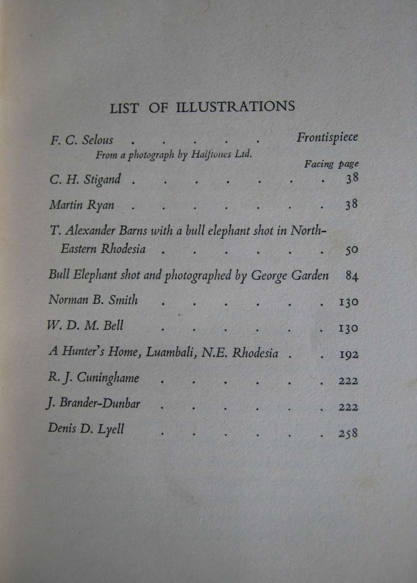 African Adventure. Letters from Famous Big-Game Hunters Denis D Lyell