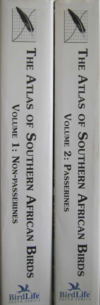 The Atlas of Southern African Birds - 2 Volume Set