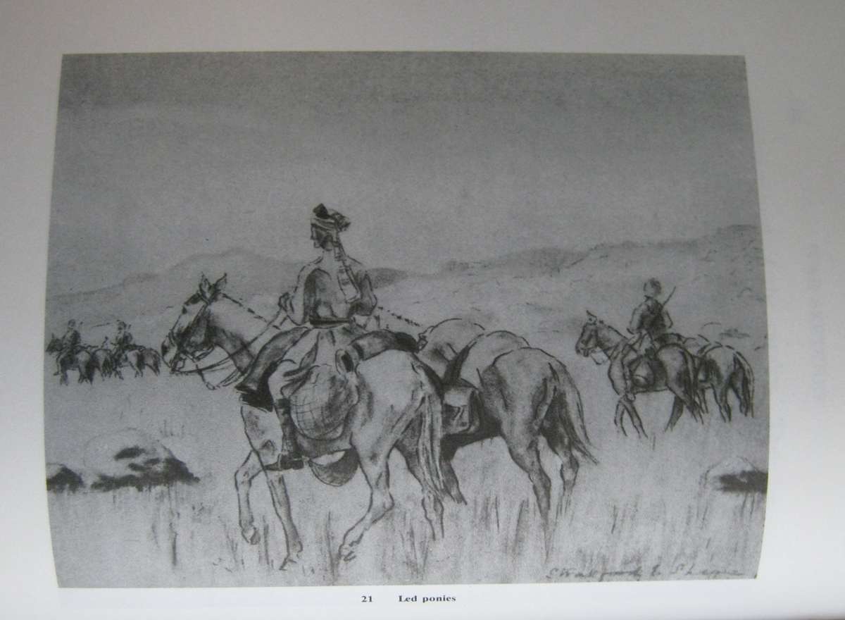 Monted Infantry at War Boer War Sketches Capt. Stratford Ledger