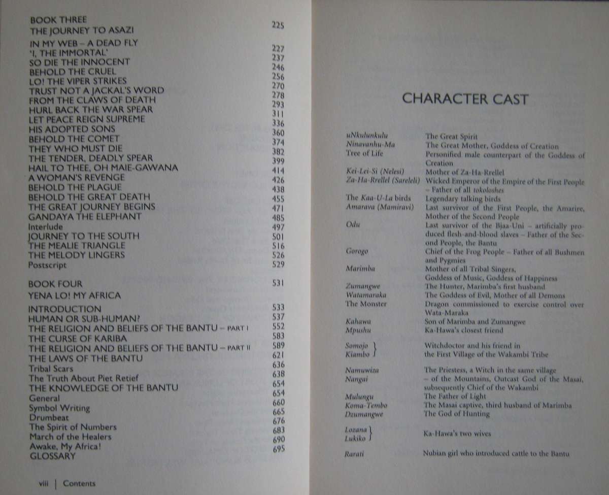 Indaba, My Children. African Tribal History, Legends, Customs and Religious Beliefs