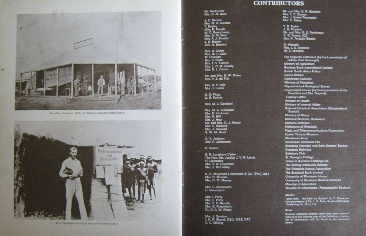 Rhodesia Before 1920