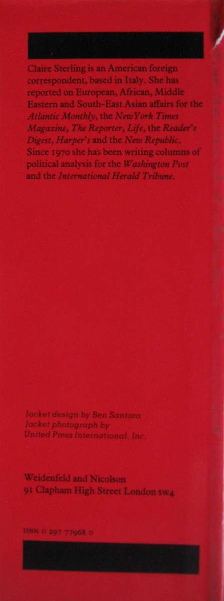 The Terror Network The Secret War of International Terrorism Claire Sterling