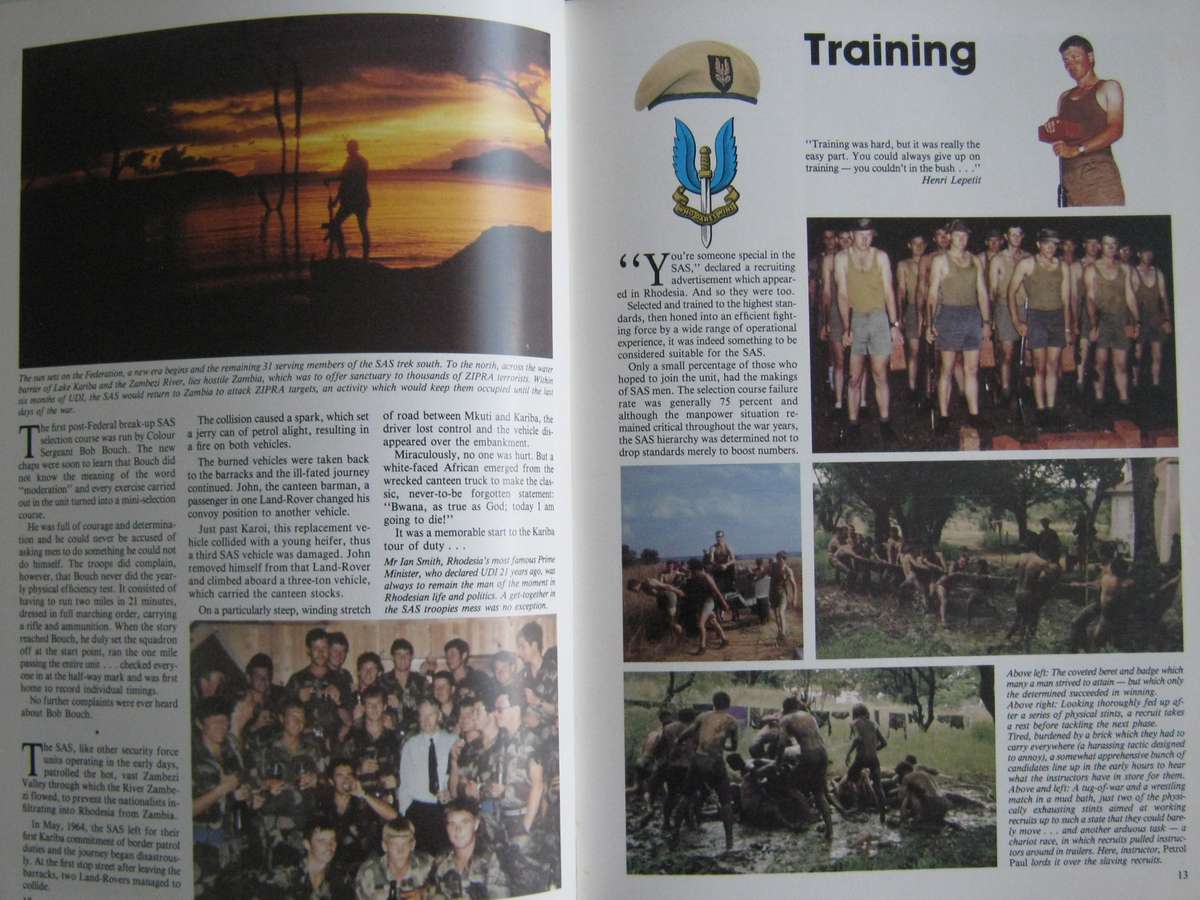 The Elite Rhodesian Special Air Service Pictorial Barbara Cole