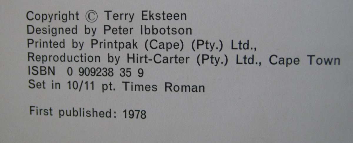 The Statesmen Terry Eksteen