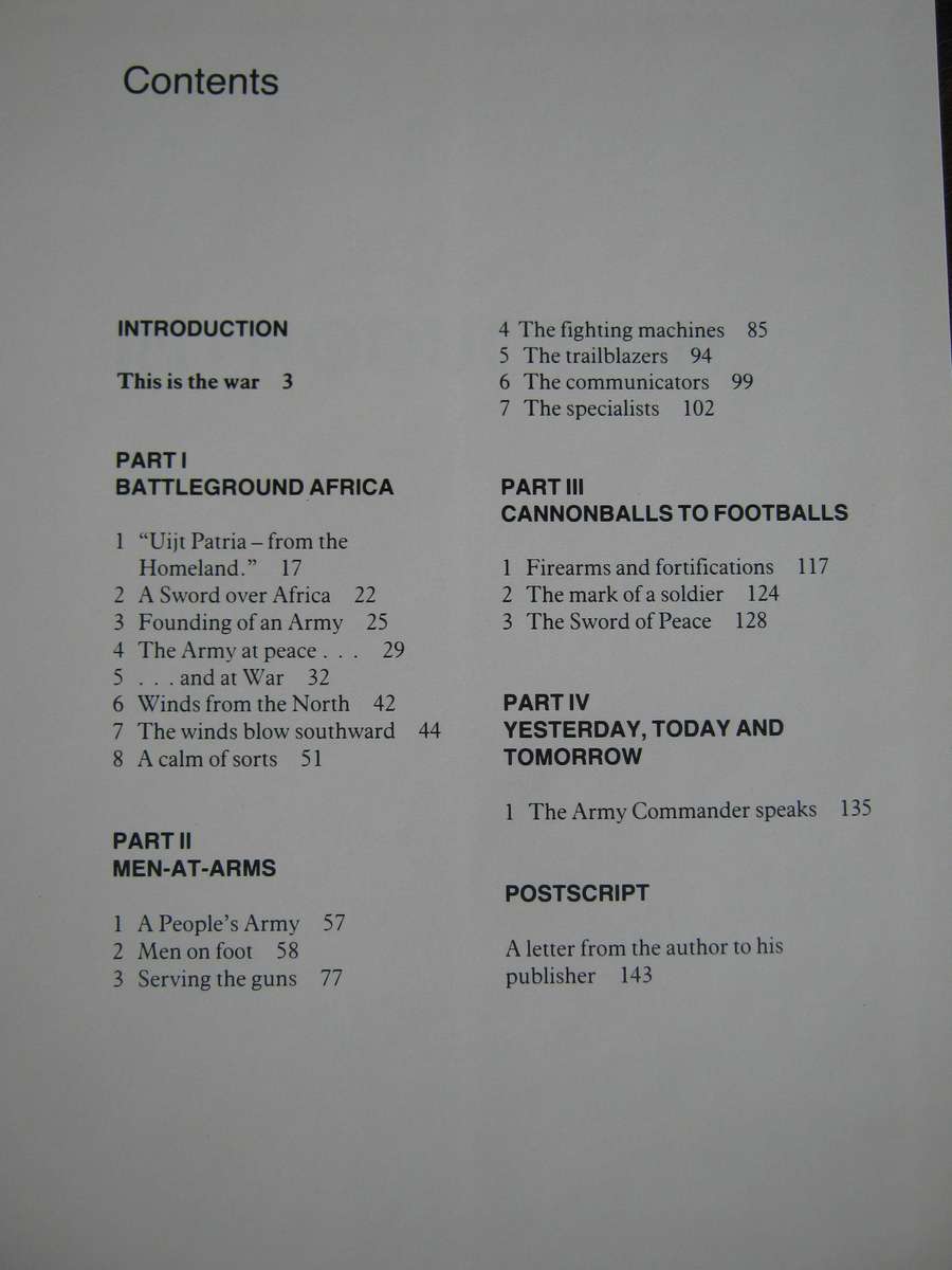 Like The Wind The Story of the South African Army Siegfried Stander