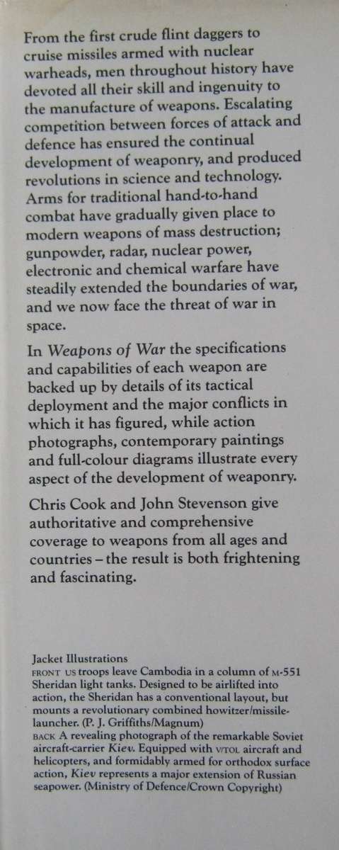 Weapons of War Chris Cook & John Stevenson