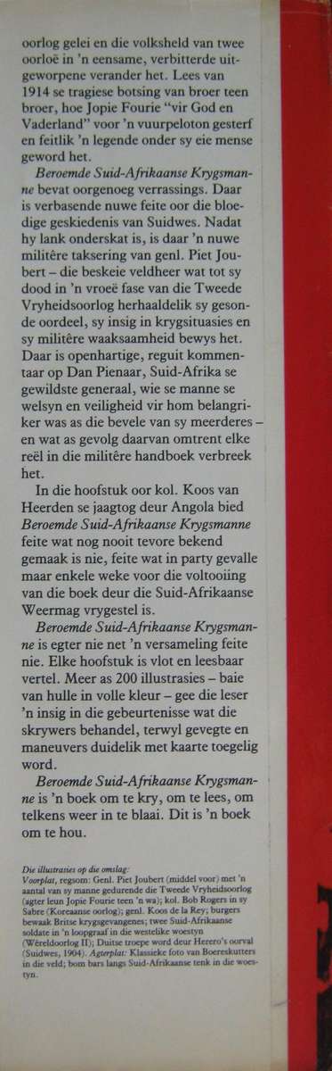 Beroemde Suid-Afrikaanse Krygsmanne Leopold Scholtz