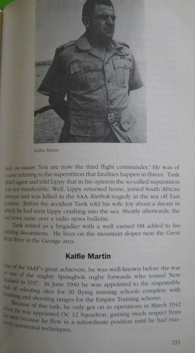 Warriors of the Sky. Springbok Air Heroes in Combat     Author: Peter Bagshawe   Publisher: Ashanti