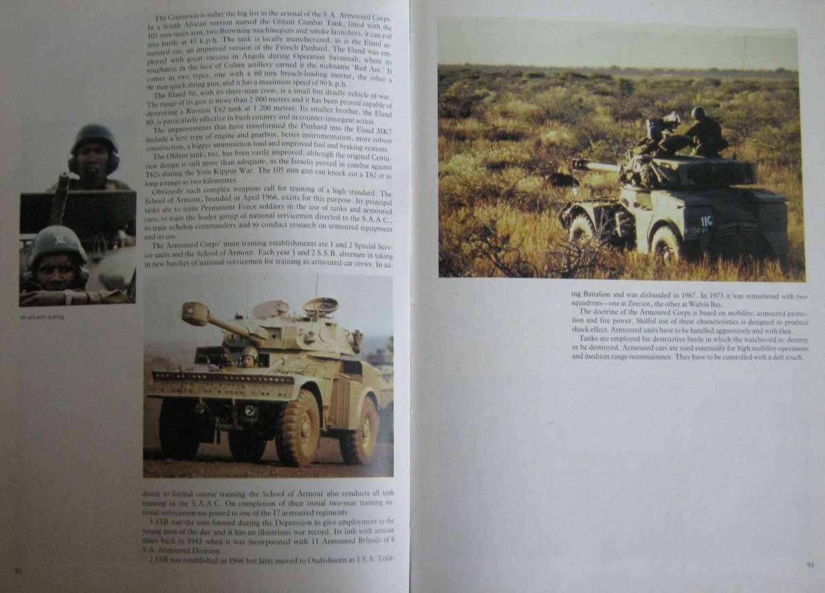 Like The Wind The Story of the South African Army Siegfried Stander