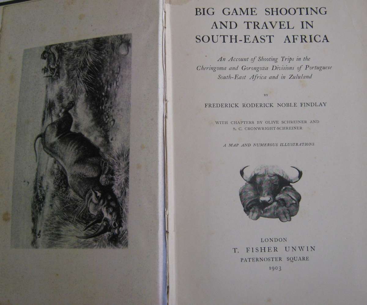 Big Game Shooting and Travel in South-East Africa F R N Findlay