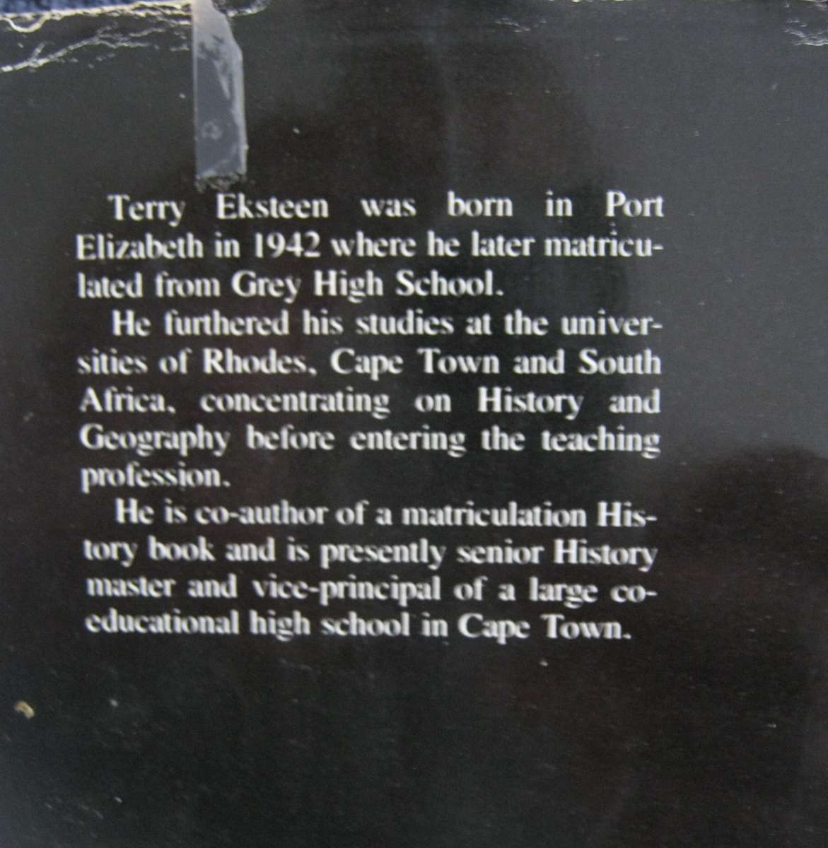 The Statesmen Terry Eksteen