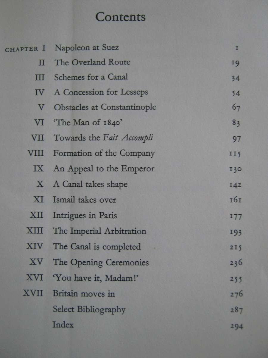Between Two Seas The Creation of the Suez Canal Lord Kinross