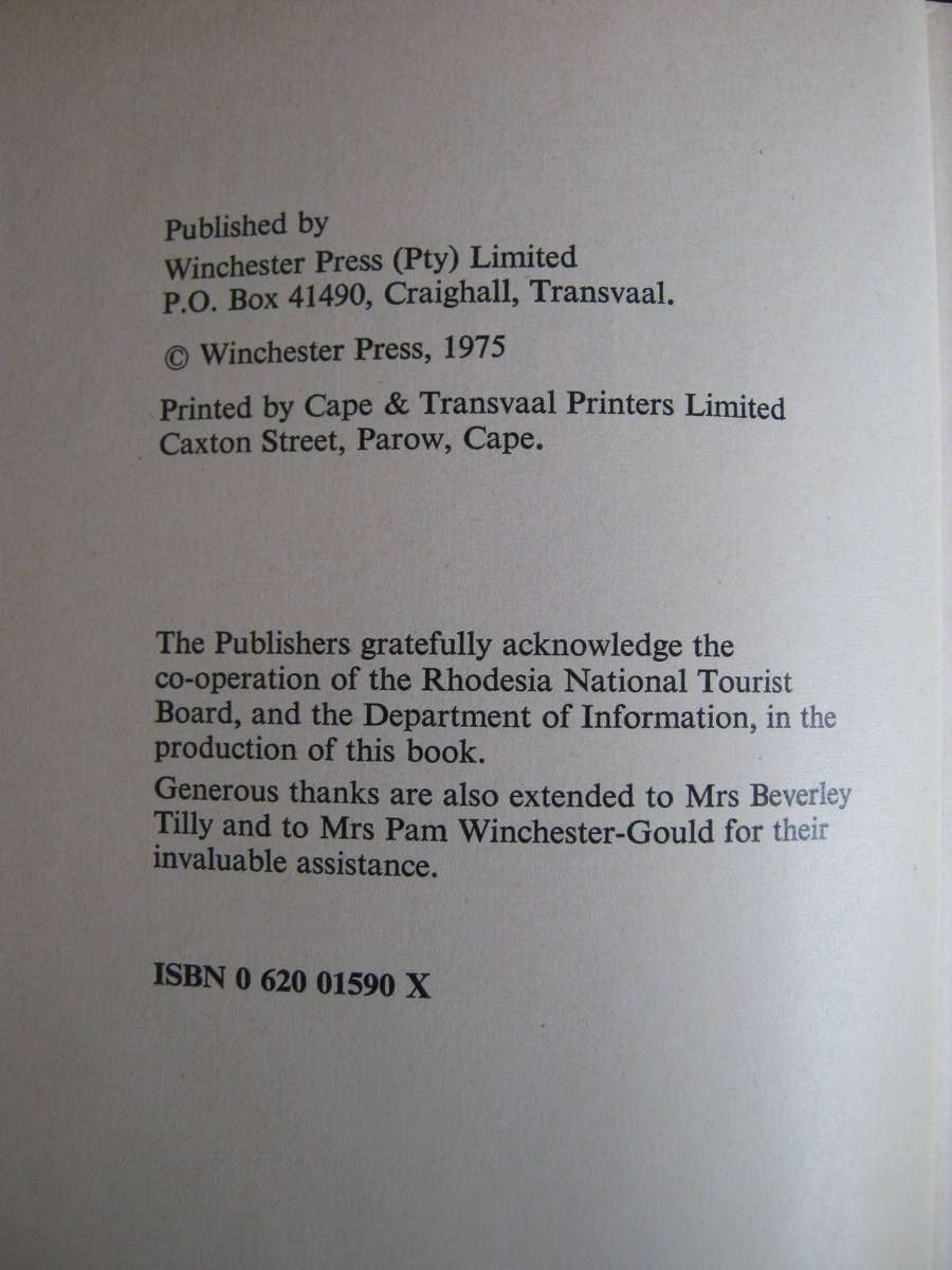 The Guide to Rhodesia Edited by G H Tanser