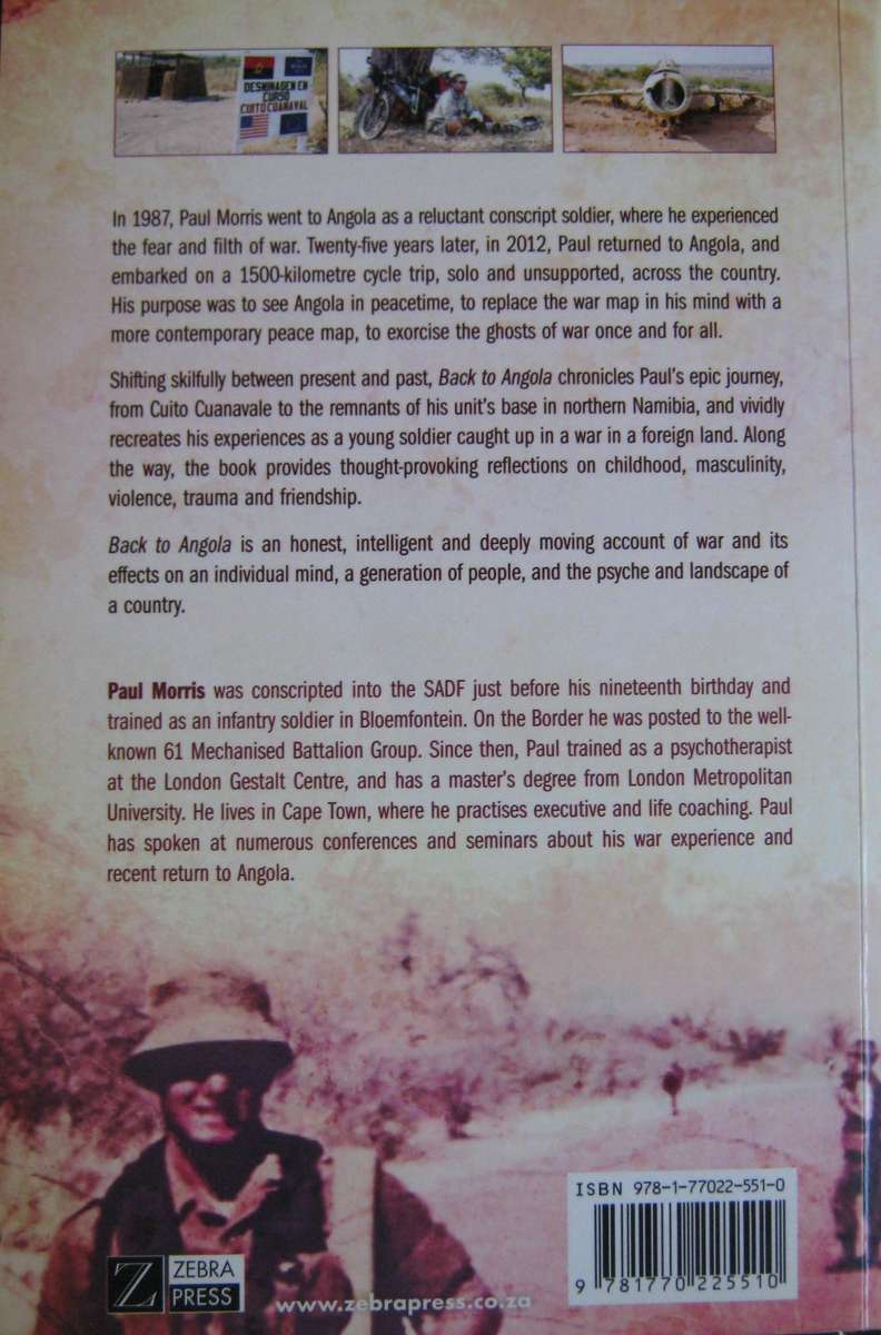 Back to Angola A Journey from War to Peace Paul Morris