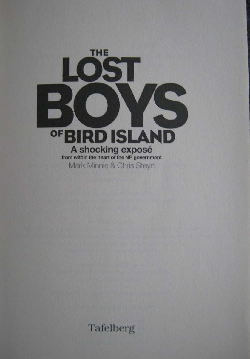 The Lost Boys of Bird Island A Shocking Expose From Within the Heart of the NP Government