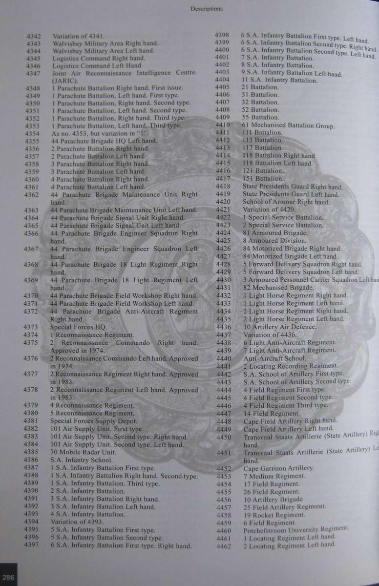 Border War Badges A Guide to South African Military & Police Badges 1964 - 1994 Andrew Ross Dinnes