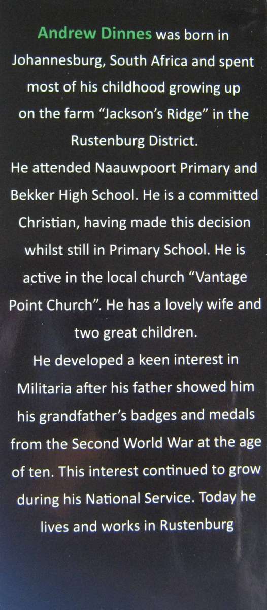 Border War Badges A Guide to South African Military & Police Badges 1964 - 1994 Andrew Ross Dinnes