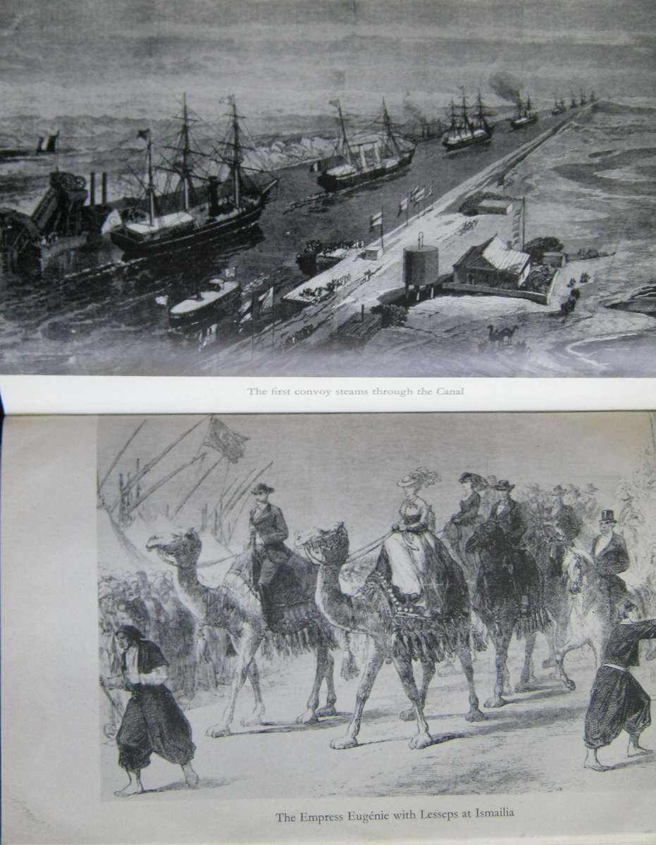 Between Two Seas The Creation of the Suez Canal Lord Kinross