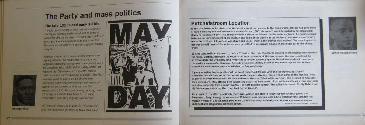 The Red Flag in South Africa: A Popular History of the South African Communist Party 1921  1990