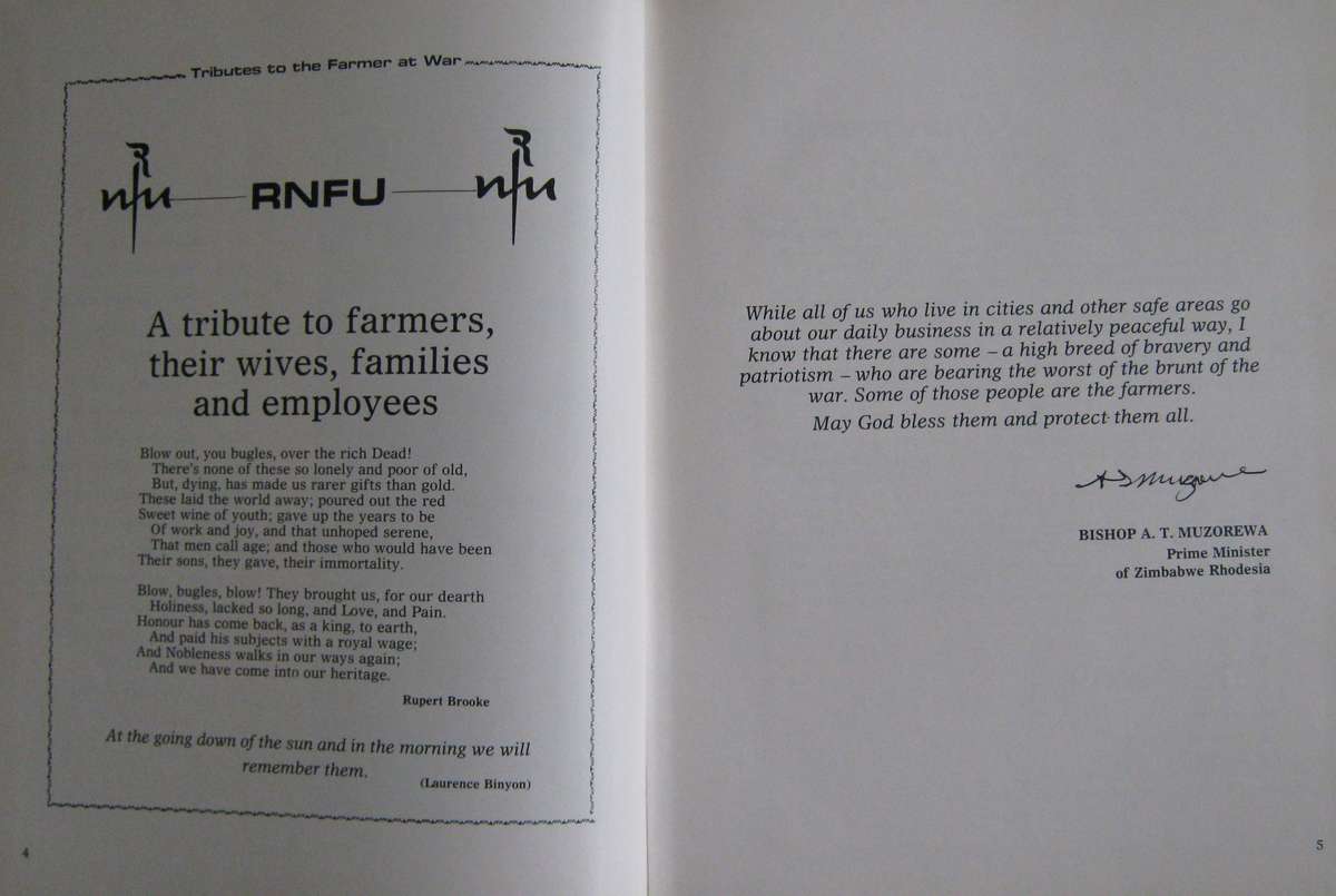 Farmer at War     Author: Trevor Grundy and Bernard Miller   Publisher: Modern Farming Publications,