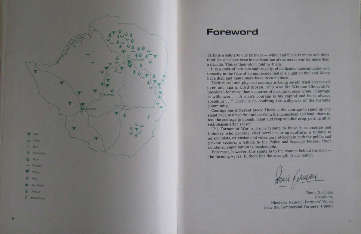 Farmer at War     Author: Trevor Grundy and Bernard Miller   Publisher: Modern Farming Publications,