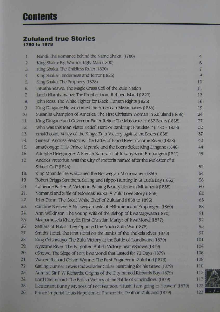 Zululand True Stories 1780 to 1978 and Child Slavery in South Africa 1837 to 1877