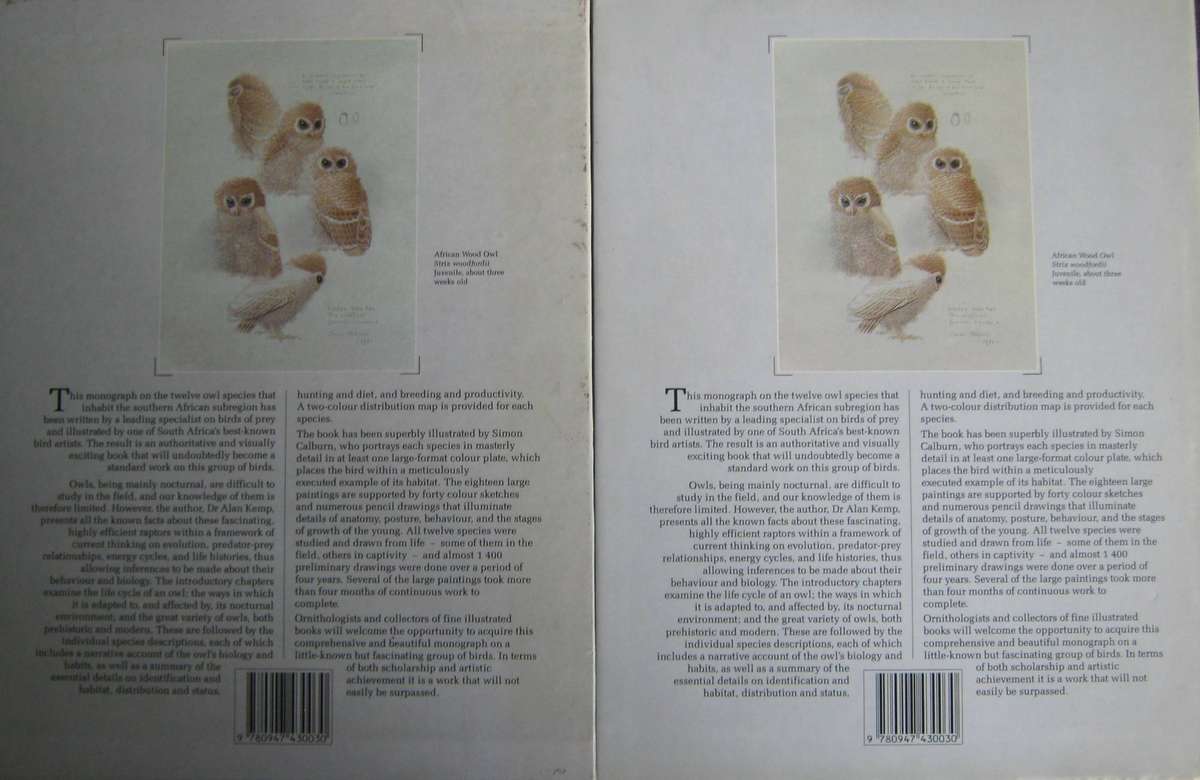 The Owls of Southern Africa Alan Kemp | Simon Calburn