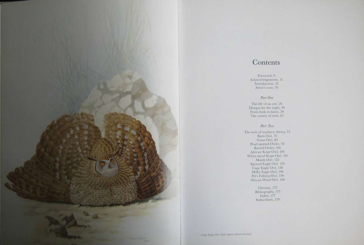 The Owls of Southern Africa Alan Kemp | Simon Calburn