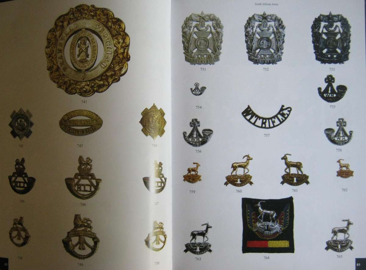 Border War Badges A Guide to South African Military & Police Badges 1964  1994 Andrew Ross Dinnes