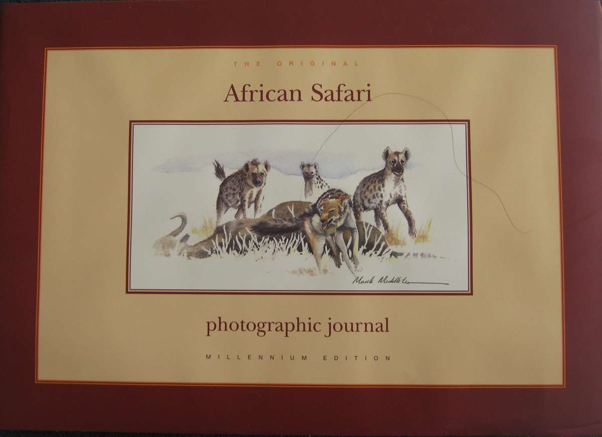 African Safari Photographic Journal - Millennium Edition in Slipcase Ron Anderson