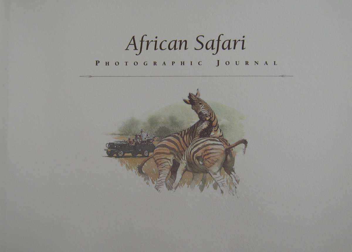 African Safari Photographic Journal - Millennium Edition in Slipcase Ron Anderson