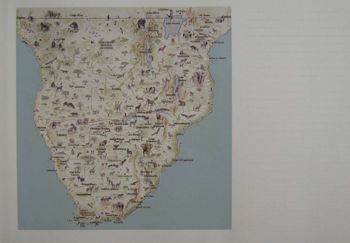 African Safari Photographic Journal - Millennium Edition in Slipcase Ron Anderson