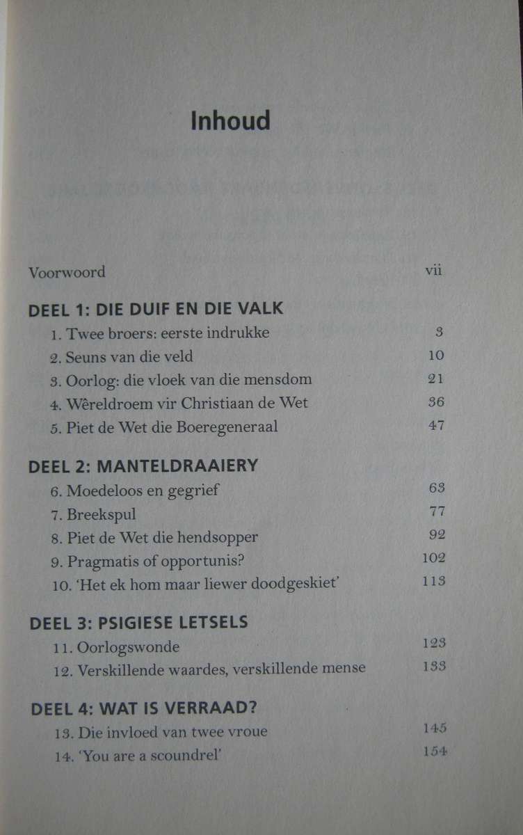 Broedertwis Bittereinder en Joiner: Christiaan en Pier De Wet Albert Blake