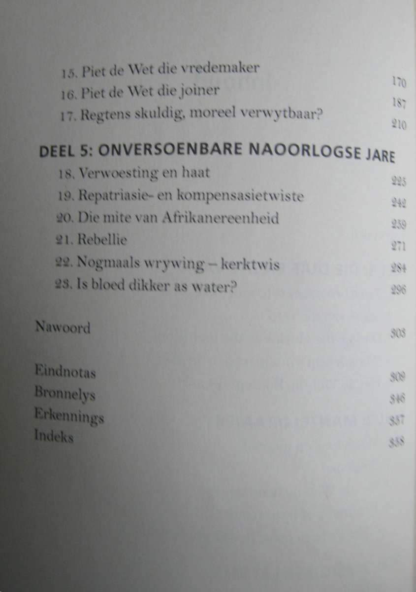Broedertwis Bittereinder en Joiner: Christiaan en Pier De Wet Albert Blake