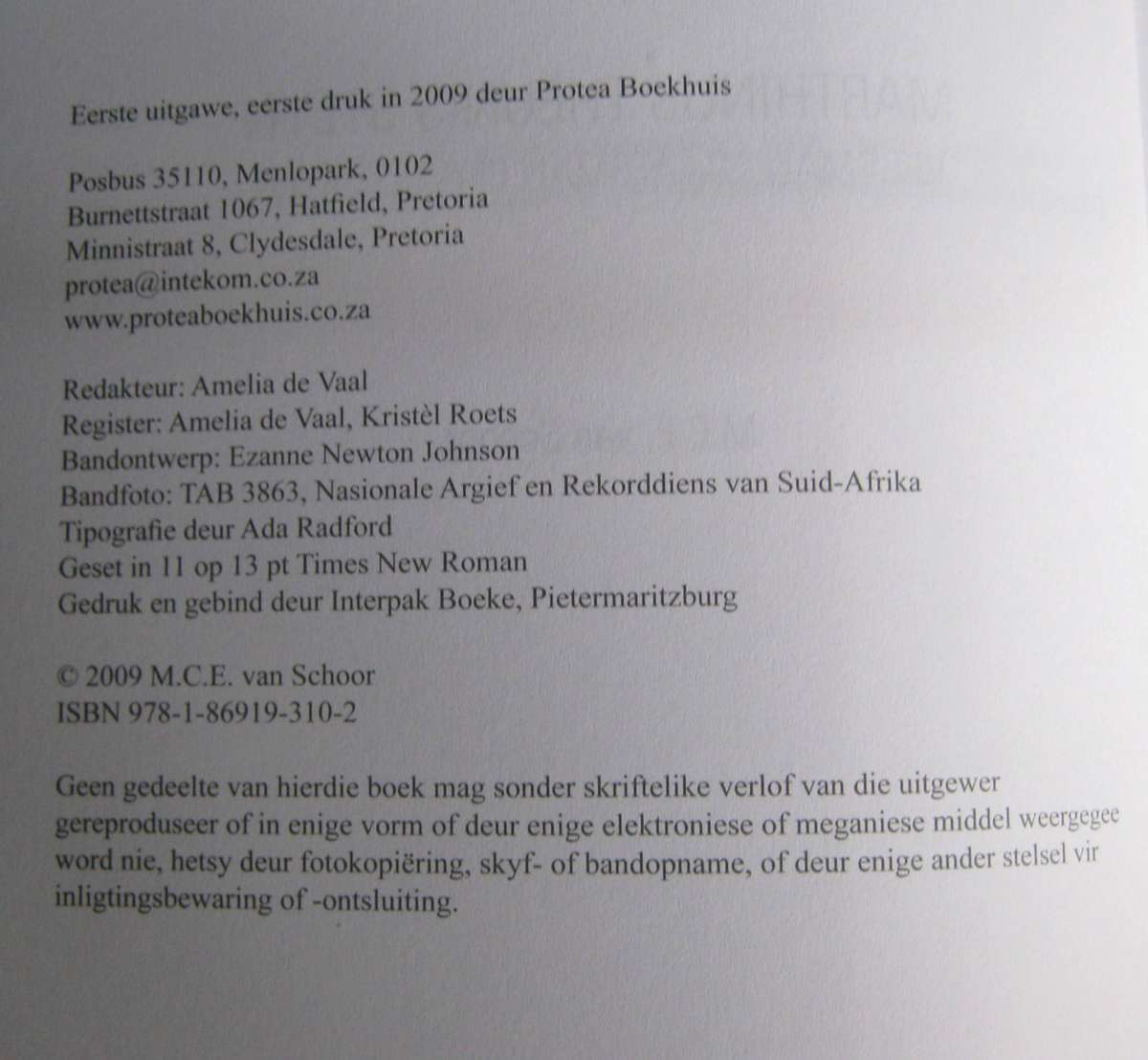 Marthinus Theunis Steyn  Resman, Staatsman en Volksman M C E Van Schoor