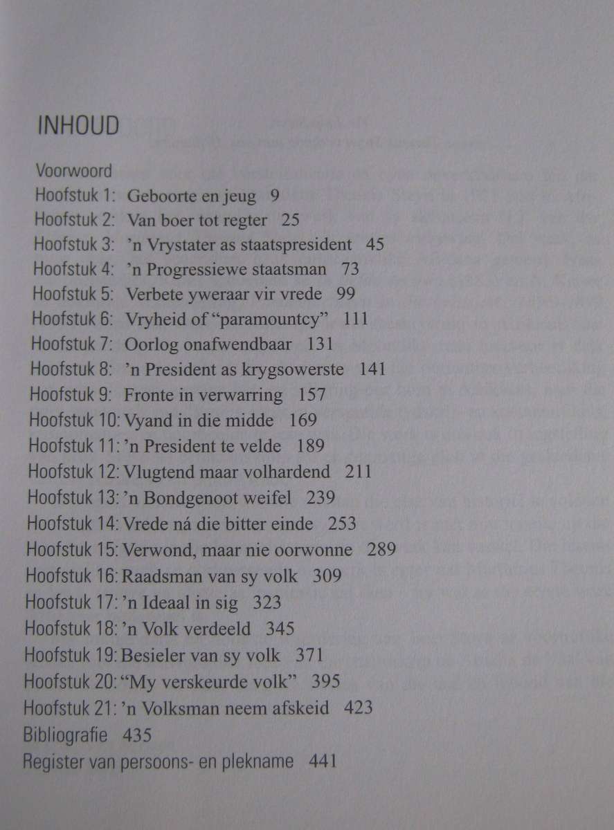Marthinus Theunis Steyn  Resman, Staatsman en Volksman M C E Van Schoor