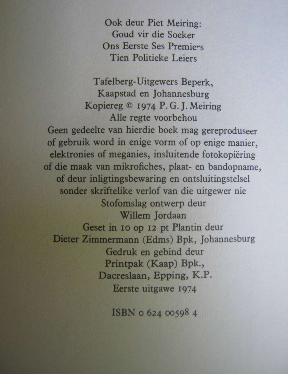 Jan Smuts Die Afrikaner Piet Meiring